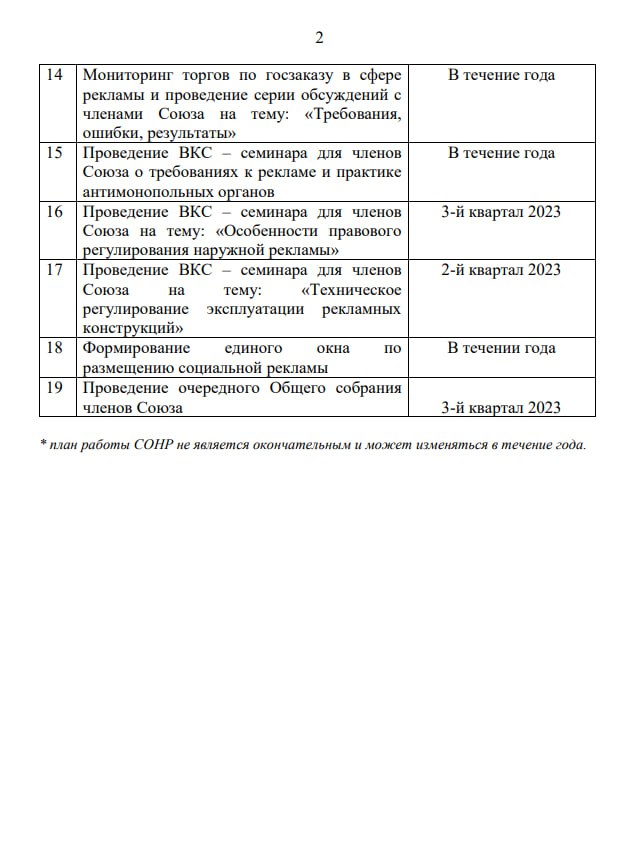 Очень хорошо, что Союз операторов наружной рекламы собрался работать.