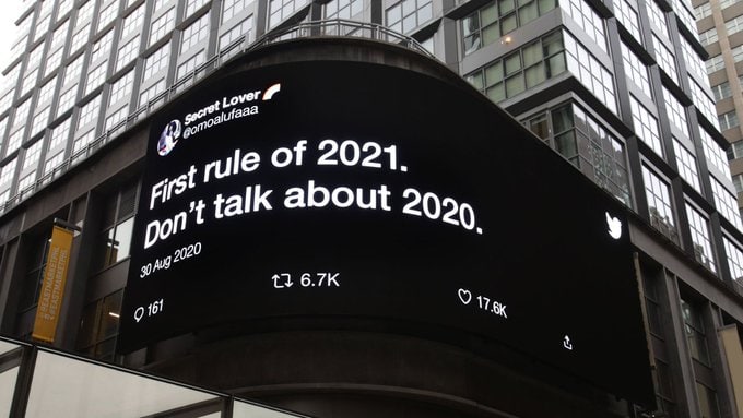 Как бренды провожали 2020 год